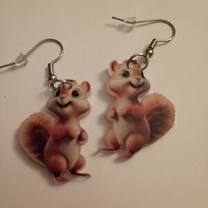Charming Squirrel Earrings